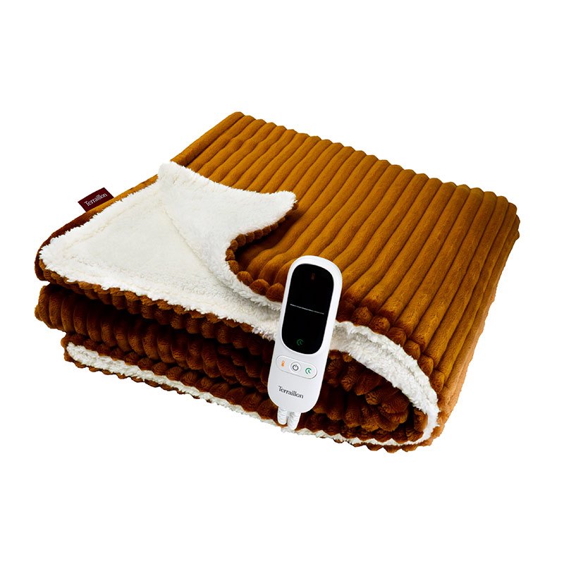 Acheter Plaid Chauffant Terraillon Koomy Caramel Bon état - 59,98 € Plaid Chauffant Terraillon Koomy Caramel Bon état - reconditionné disponible sur Electro Depot